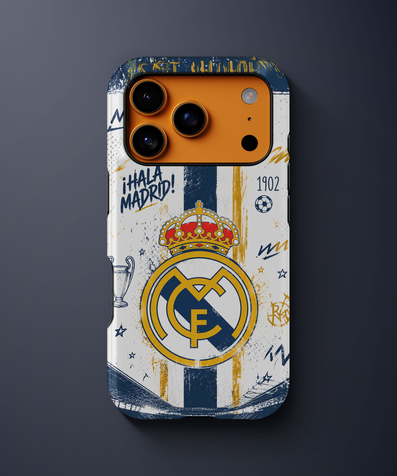 Real Madrid archive phone case — design 2